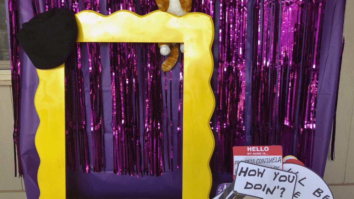 Friend's Themed Party Backdrop